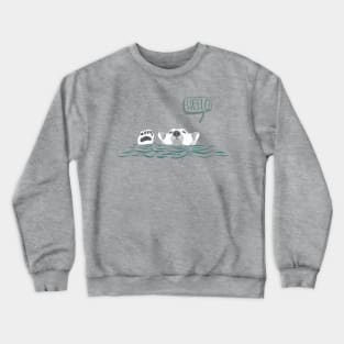 Hello from the polar side Crewneck Sweatshirt